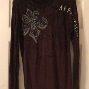 Affliction Shirt Size M